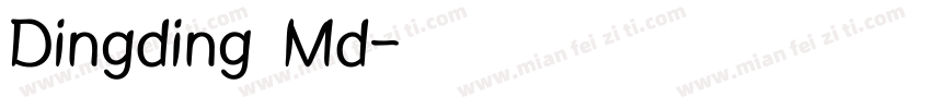 Dingding Md字体转换